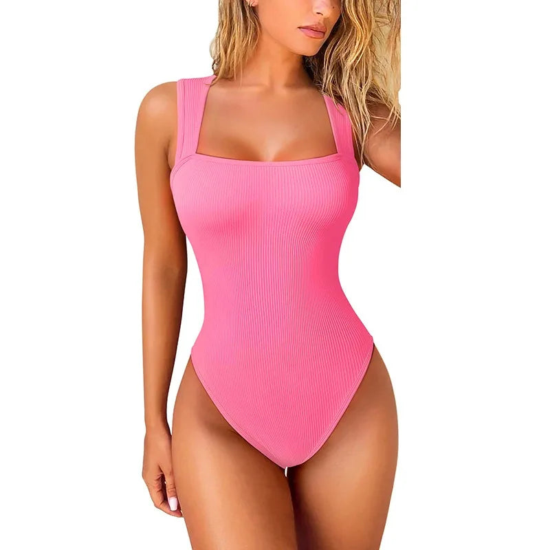 Débardeur sans manches gainant pour ventre plat – body intégral