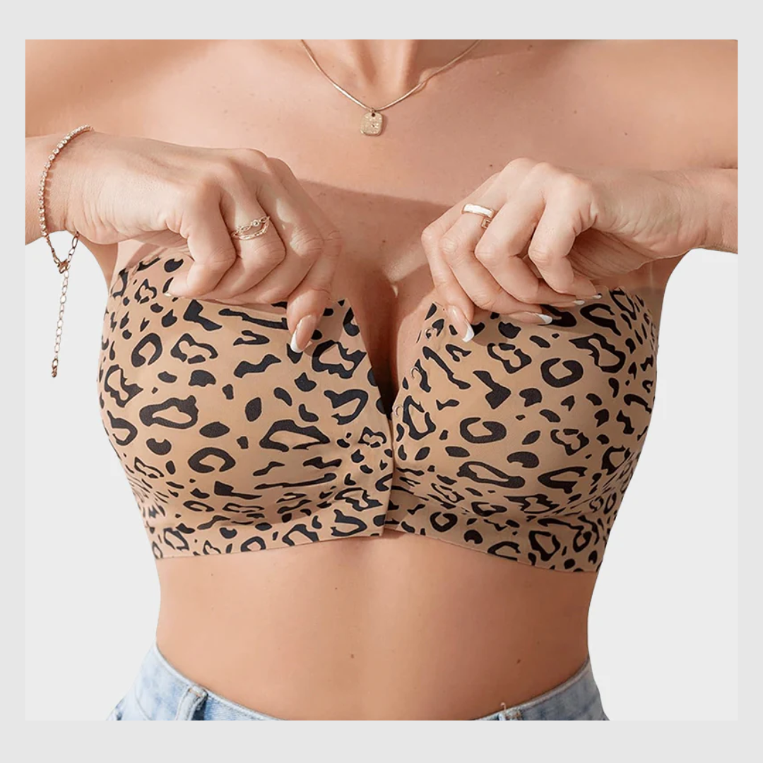 Bralette Femme Confortable, Respirante et Agrafes Frontales