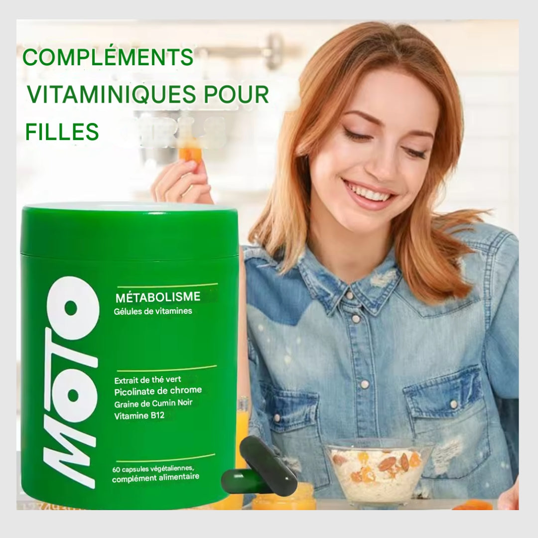 Moto - capsules stimulant le métabolisme