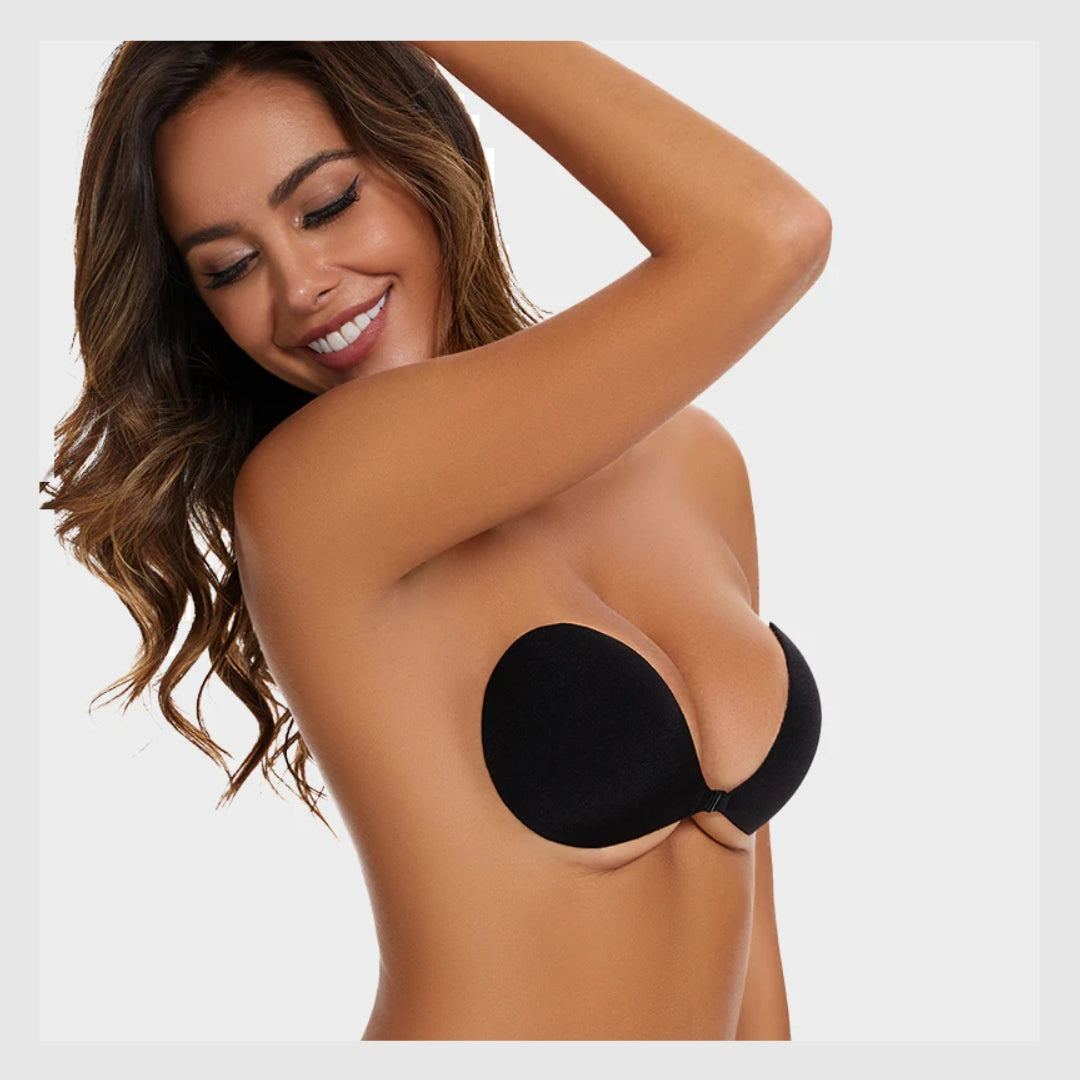 VelvaLift™-Soutien-gorge push-up invisible adhésif à fermeture frontale