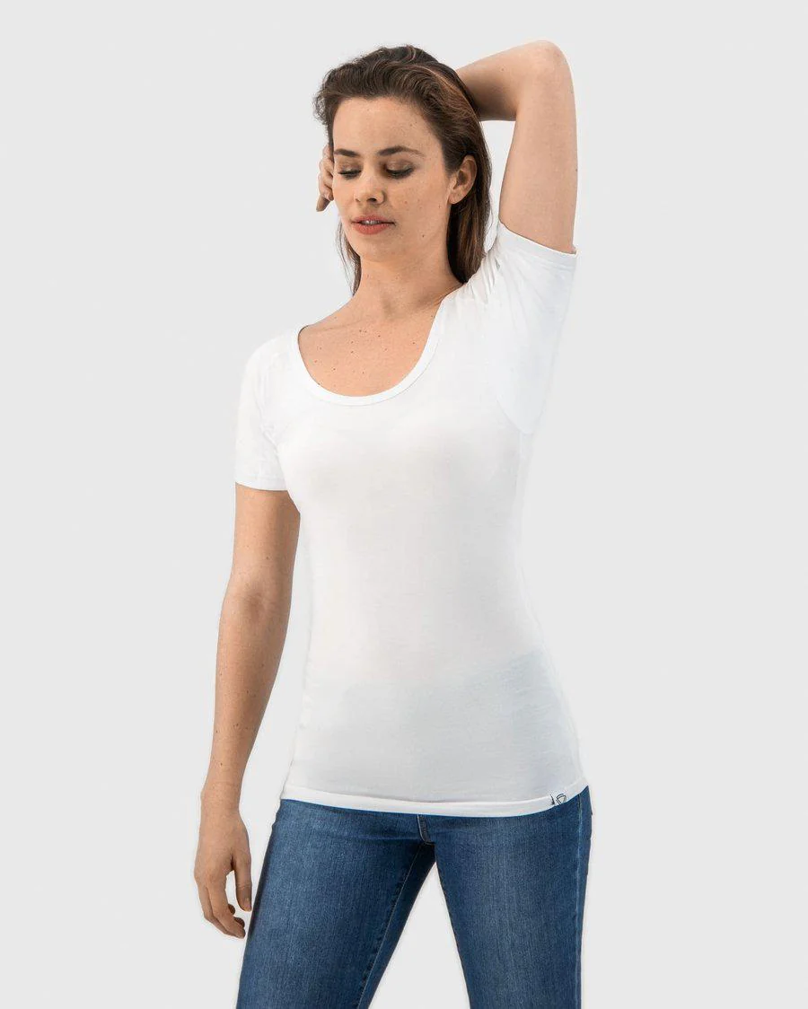 T-shirt anti-transpiration pour femme