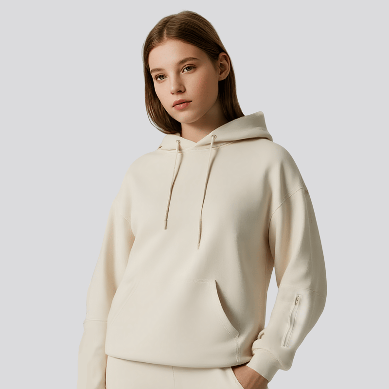 ZenVoyage™ – Sweat à capuche Chic avec masque pour les yeux de voyage