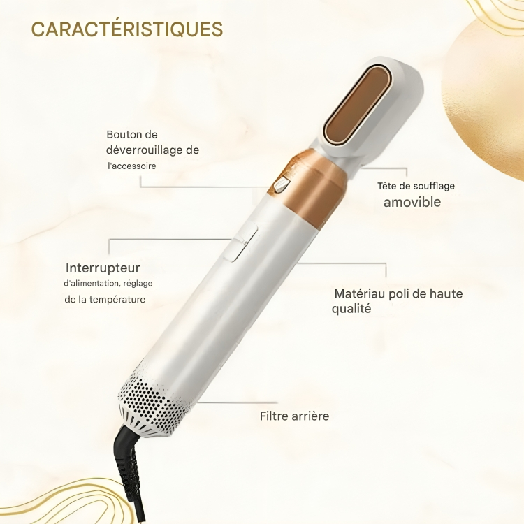 ProCurl 5-en-1 - Cinq Accessoires, Une Solution