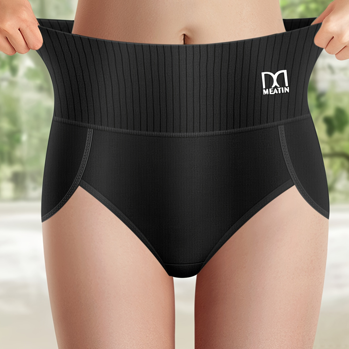 Culotte Gainante Taille Haute LUMIVA — Protection Discrète Toute la Journée.