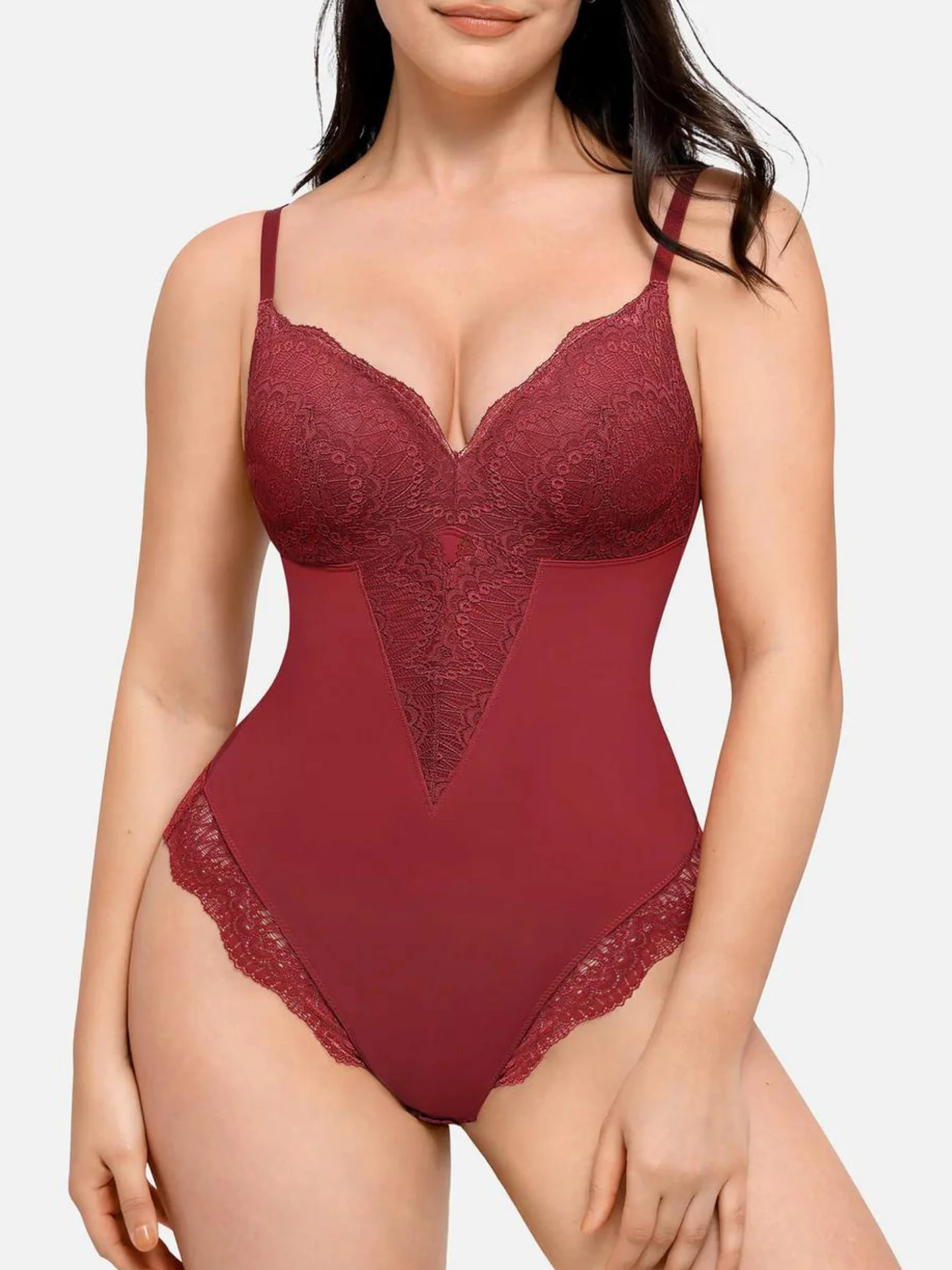 Body Gainant en Dentelle