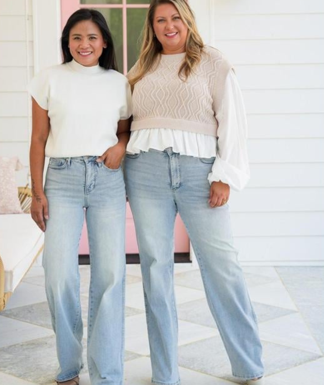 ÉléganceFit™ – Jean Taille Haute Vintage à Contrôle du Ventre, Coupe Droite