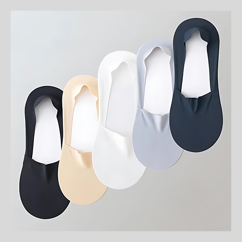 Pack de Chaussettes Éclipse™ en soie glacée Antidérapantes Pack de Chaussettes Éclipse™ en soie glacée Antidérapantes