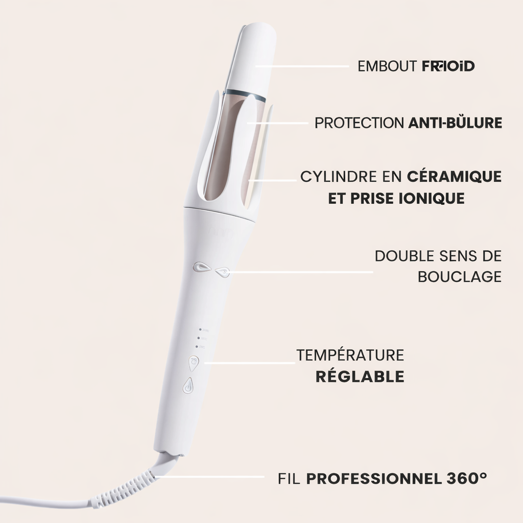 Curléa™ – Boucleur Automatique Effet Salon