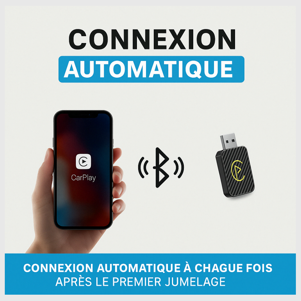 Adaptateur sans fil CarPlay