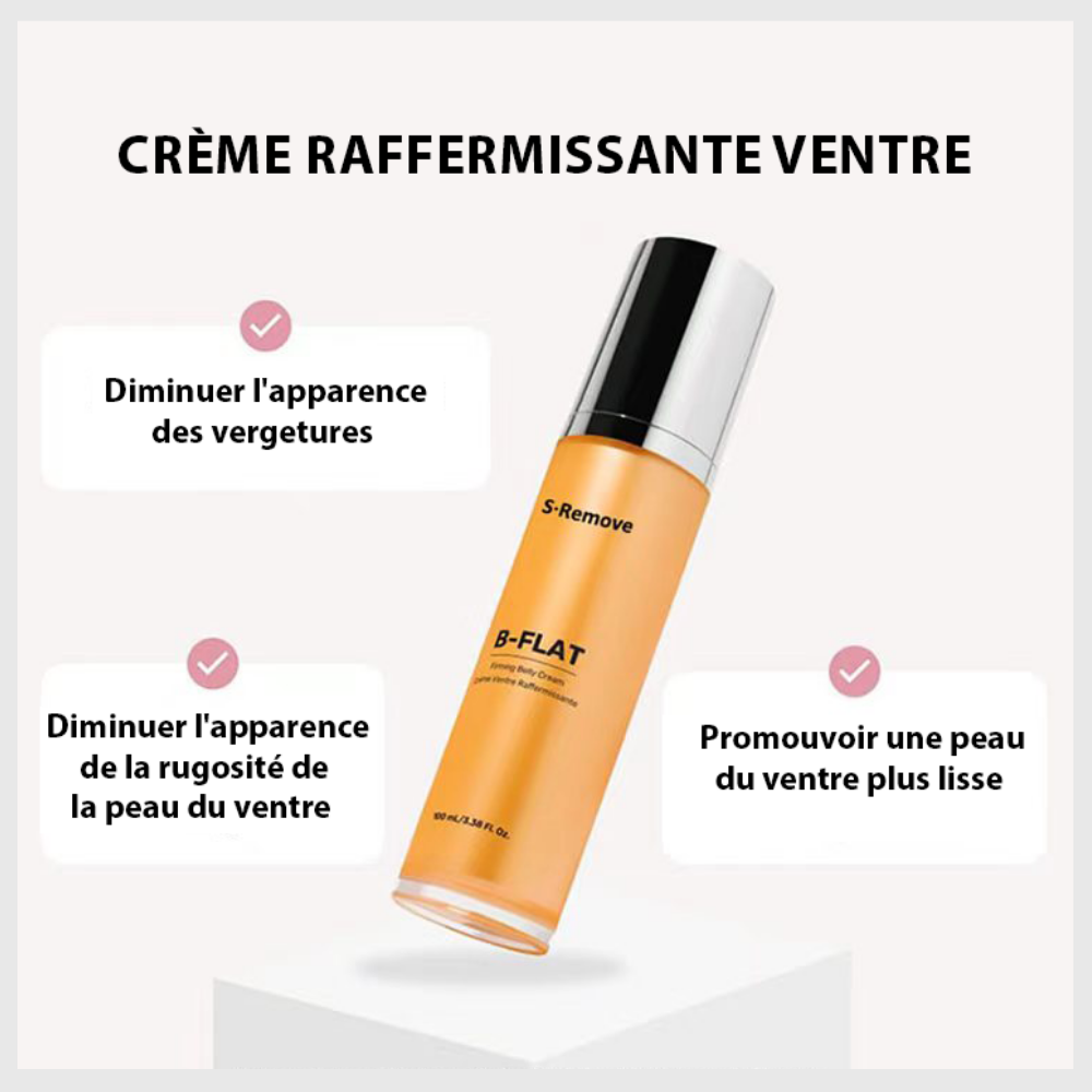 La crème raffermissante pour le ventre B FLAT