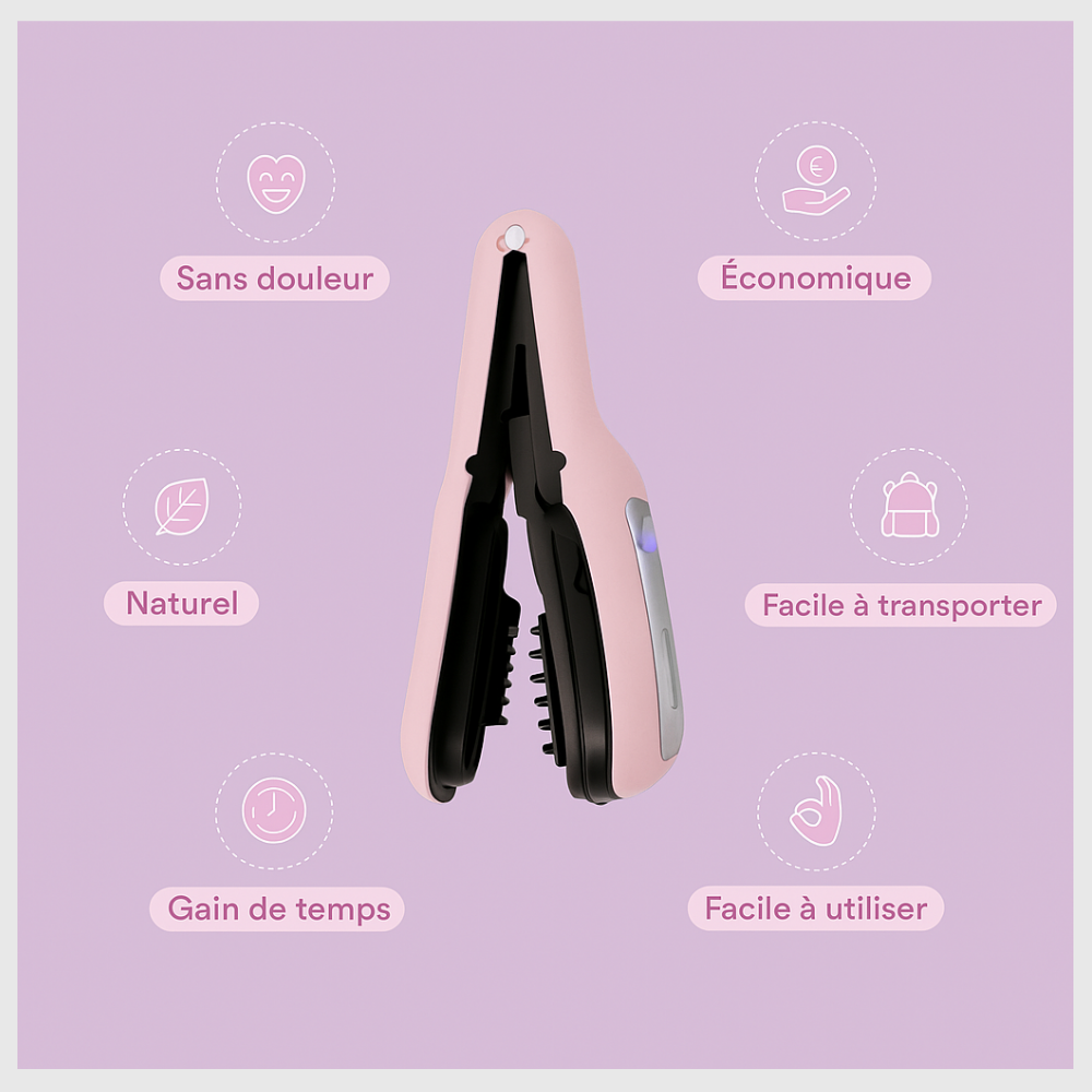 SilkiLiss™ – Coupe-Pointes Réparateur Sans Perte de Longueur