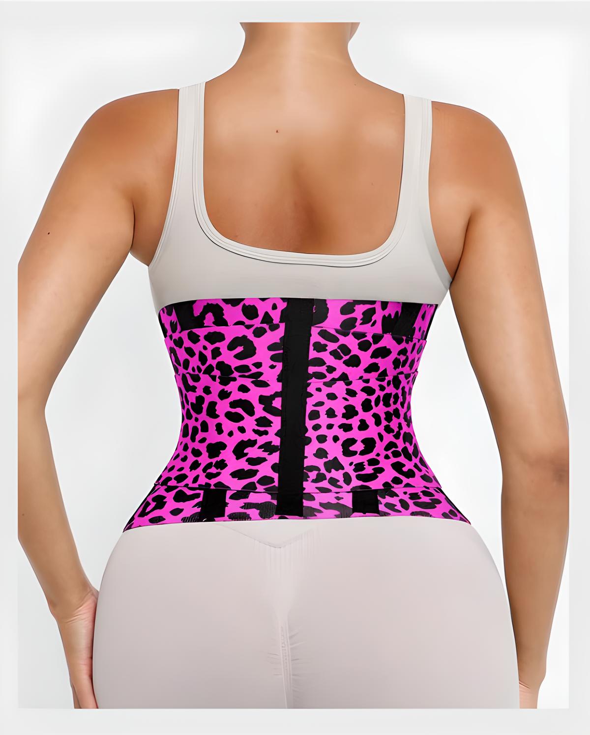 Ceinture abdominale gainante pour la taille et le ventre avec triple enveloppe pour femme