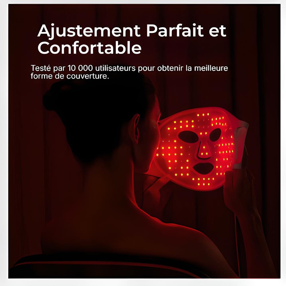 Masque de luminothérapie laser et LED
