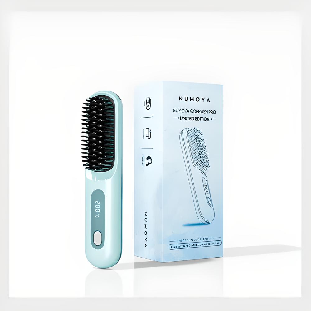 GlamBrush X™ - Brosse lissante portable