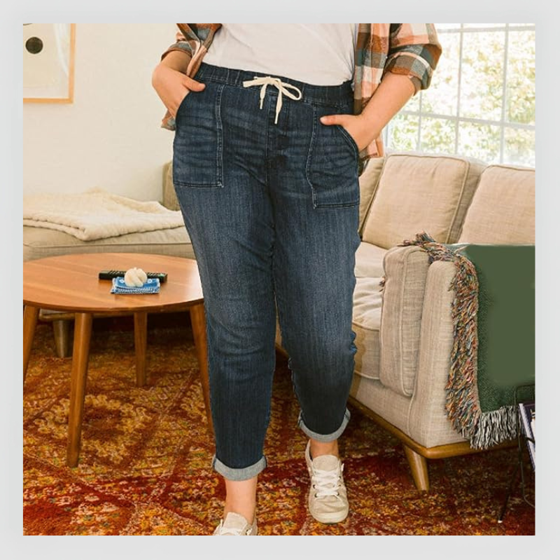 Jogging Côtelé Décontracté pour Femme – Confort et Style