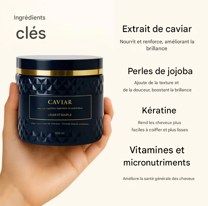 Masque Réparateur Intense au Caviar – Quebecelle™