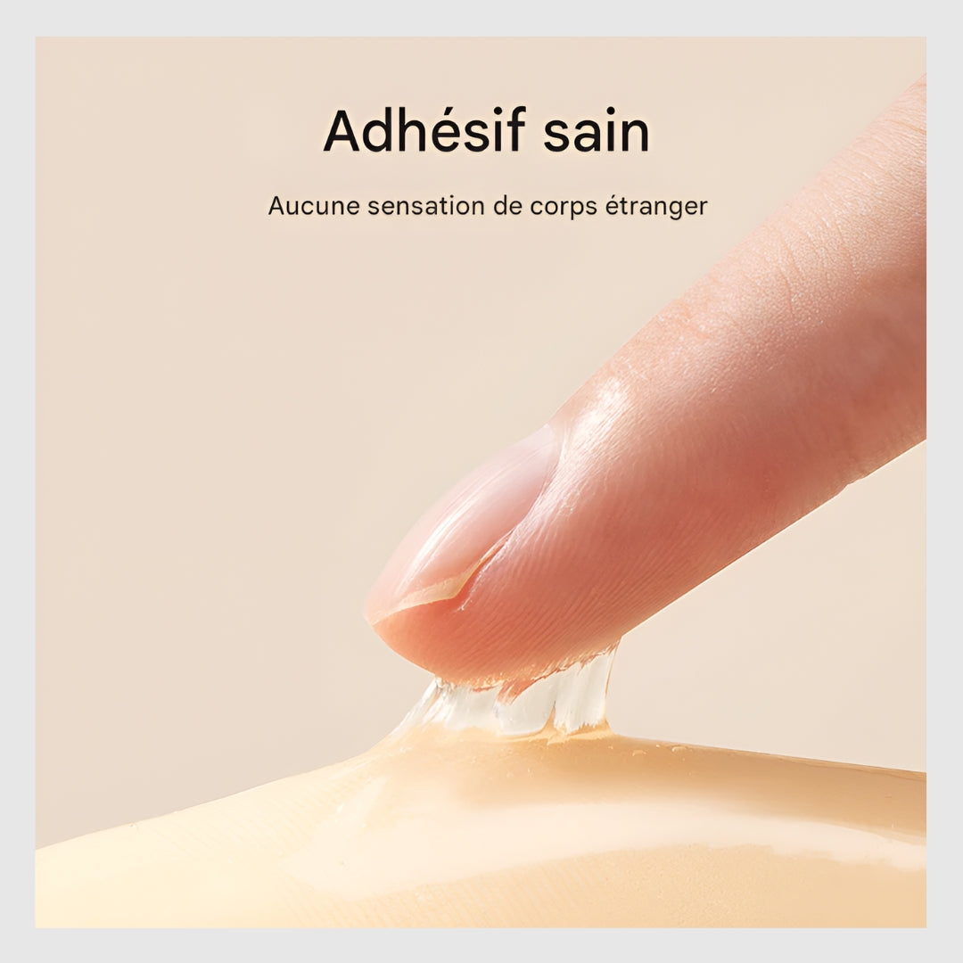 VelvaLift™-Soutien-gorge push-up invisible adhésif à fermeture frontale