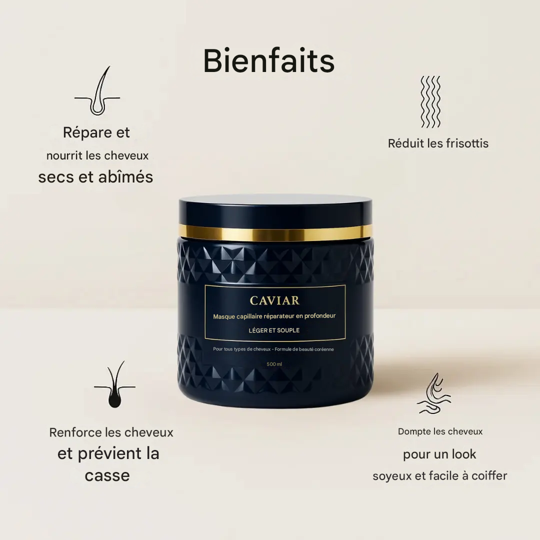 Masque Réparateur Intense au Caviar – Quebecelle™