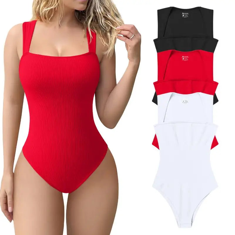 Débardeur sans manches gainant pour ventre plat – body intégral