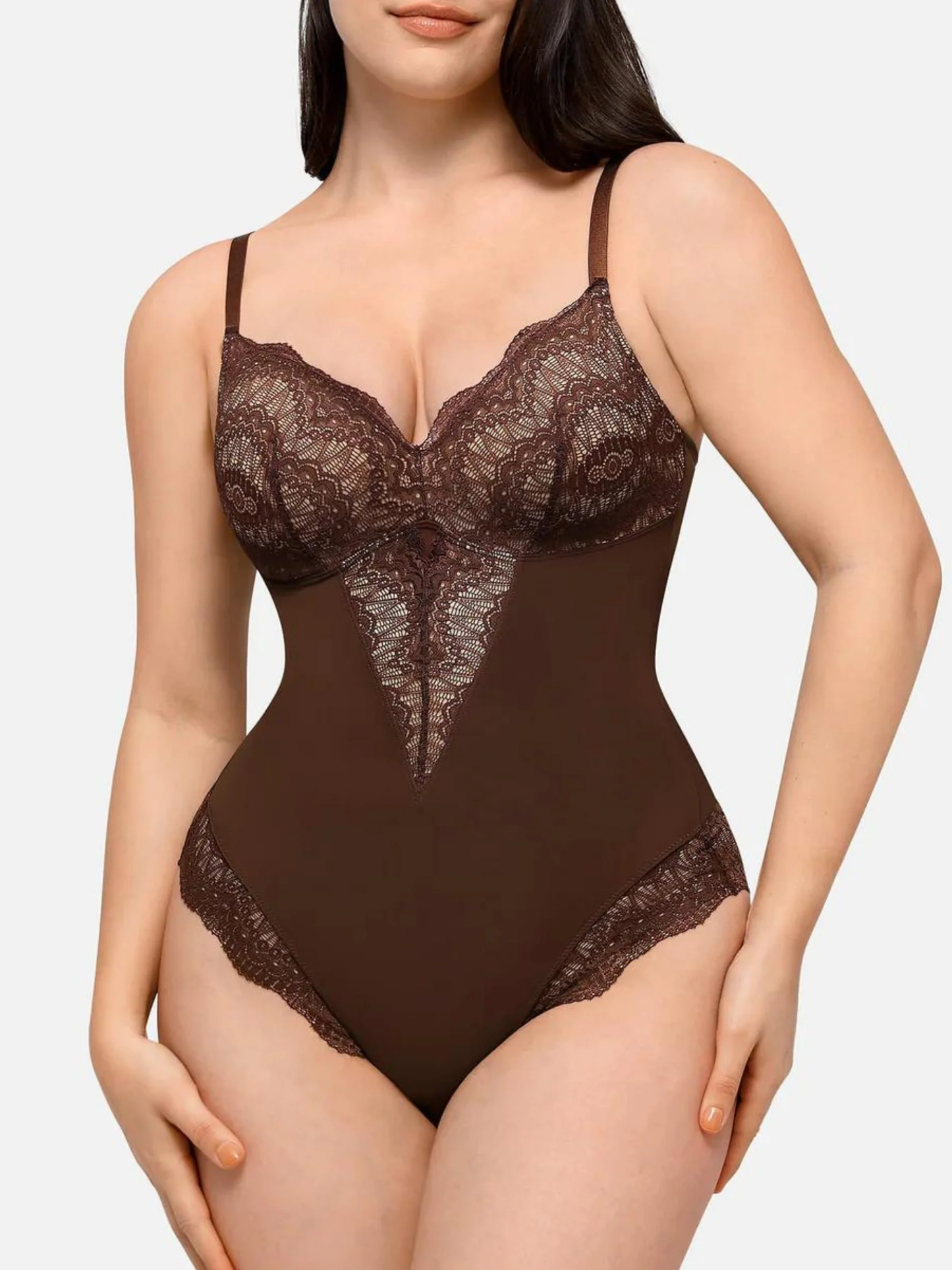 Body Gainant en Dentelle