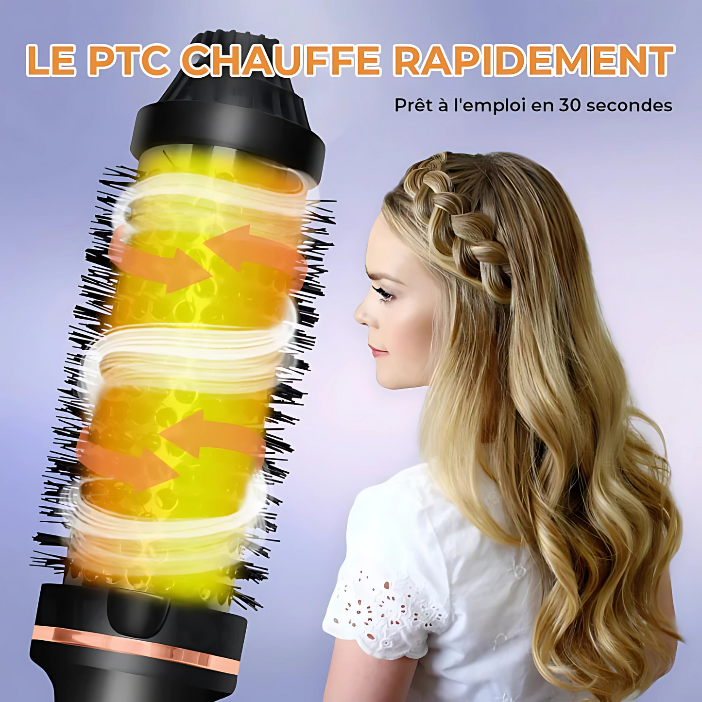 Curluxe™ - Brosse thermique 3 en 1