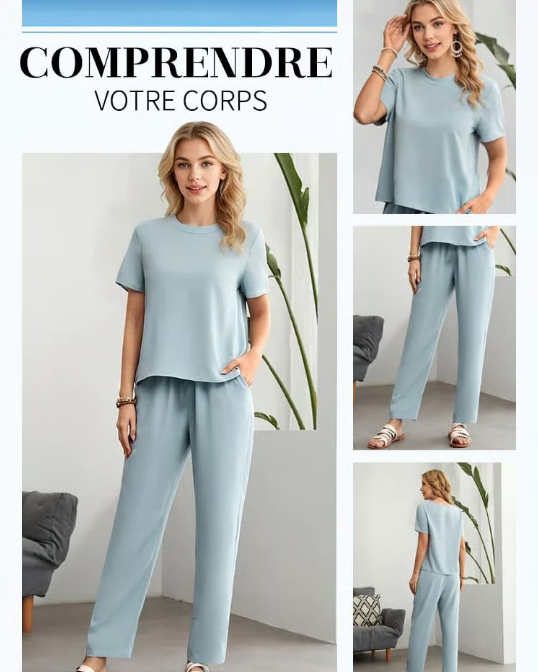 Ensemble de Plage Léger & Tendance