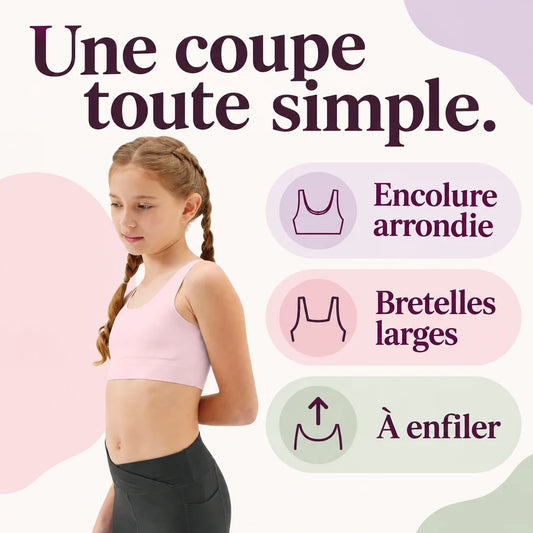 CalaCocon | Première Brassière Sans Couture pour Fille