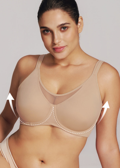 Cool Comfort AéraLift™ – Soutien-Gorge Minimiseur Respirant