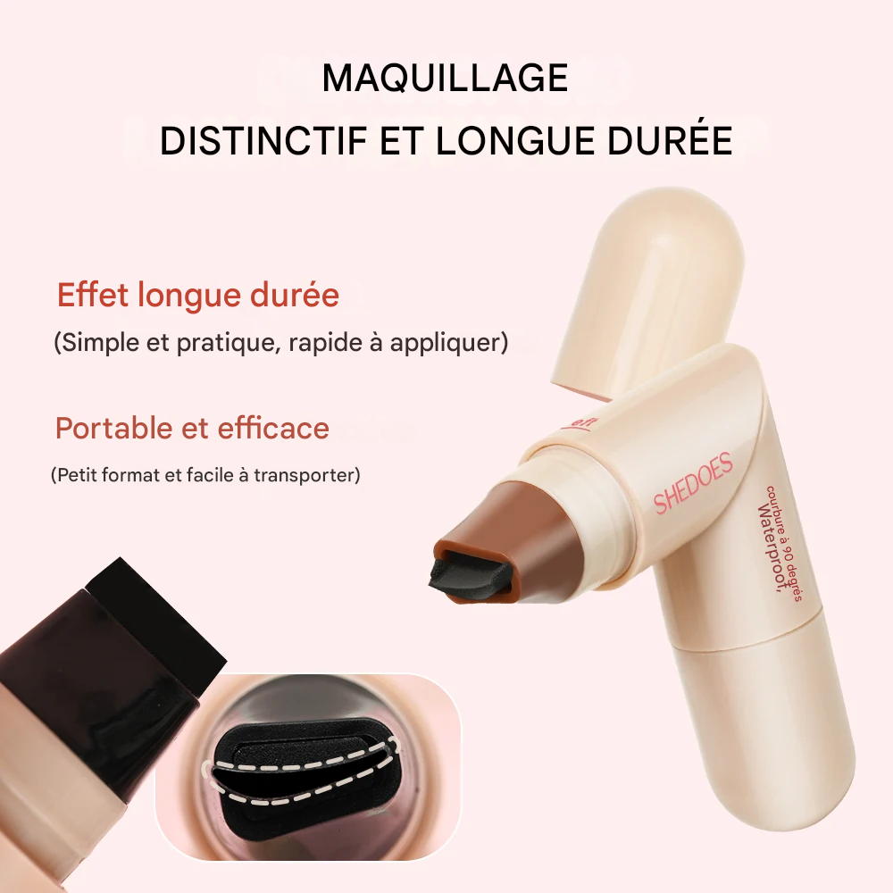 LinerFlip™ — Le Tampon Eyeliner Waterproof pour des Wings Parfaits en 5s