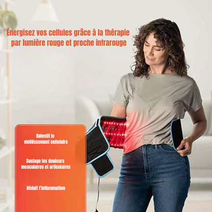 LumiRelief – Ceinture de Bien-Être à Lumière Douce
