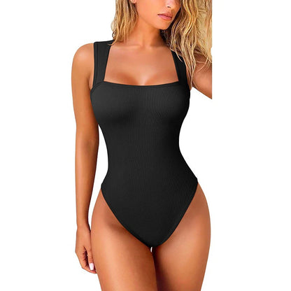 Débardeur sans manches gainant pour ventre plat – body intégral