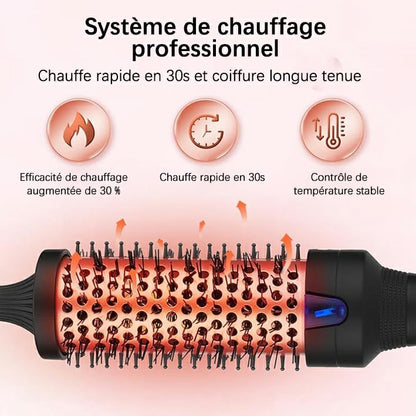 Volumina™ – Brosse Chauffante 5-en-1 Lissante