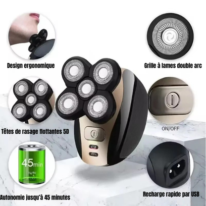 Auréa™ – Rasoir Électrique Premium Sans Coupure