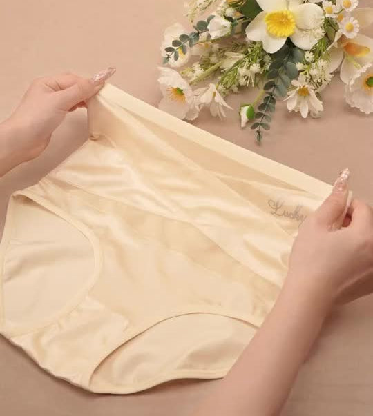 SveltaDouce™ – Pack de 5 Culottes Gainantes Invisibles Taille Haute pour Femme