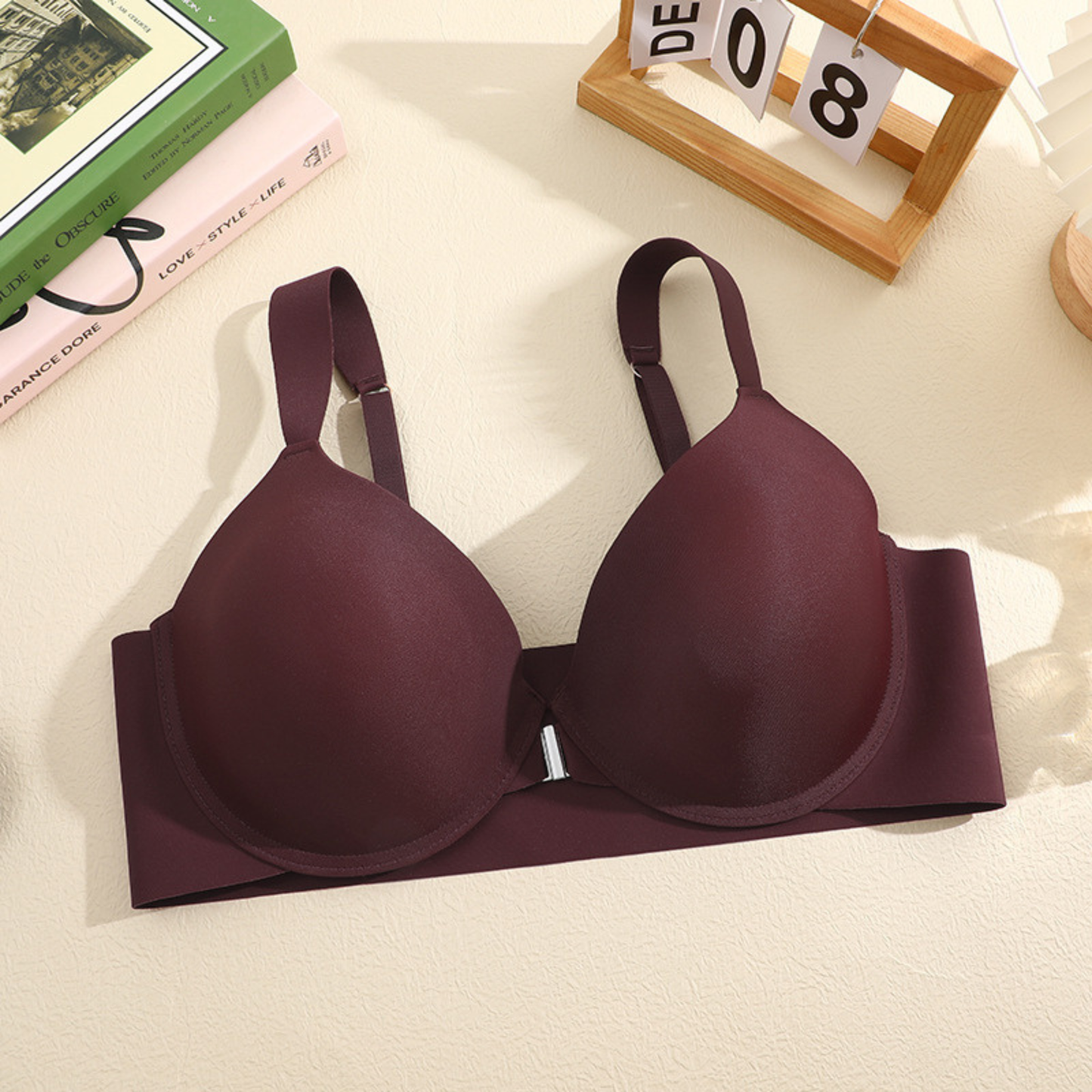 Soutien-gorge DouxLift™ à fermeture frontale — Confort tout-jour.