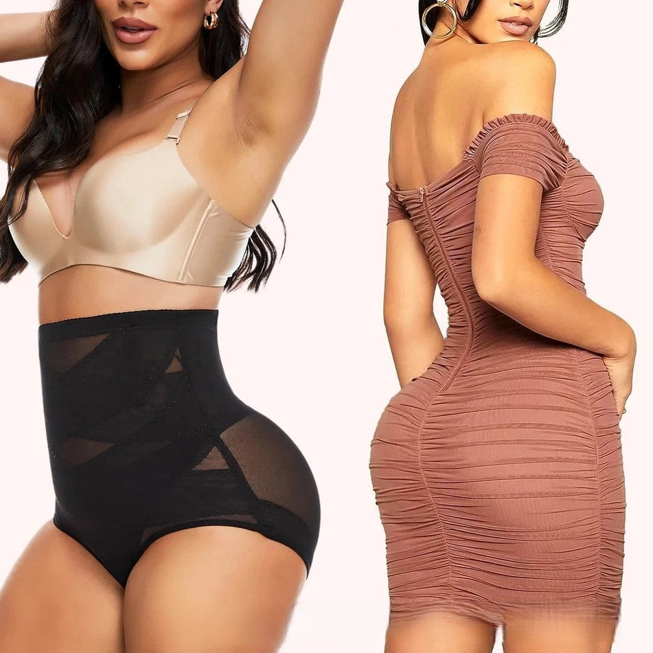 ÉlanceCorps™ - Culotte Gainante Dentelle — Ventre Plat & Silhouette Affinée