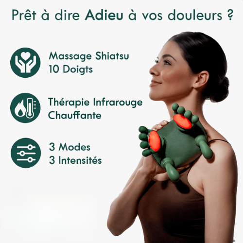 RelaxPro™ 4D | Masseur Cervical Intelligent — Soulagement Garanti.