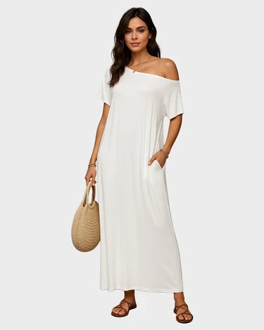 Maelisse™ — La robe maxi élégante qui se porte comme une tenue détente