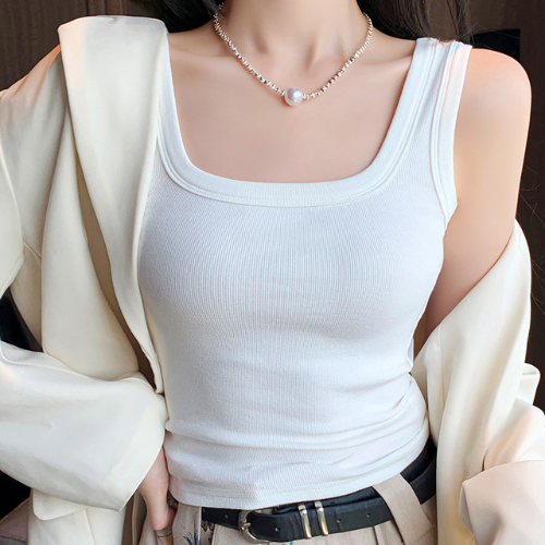 Top Côtelé Sans-Soutif — Brassière Intégrée