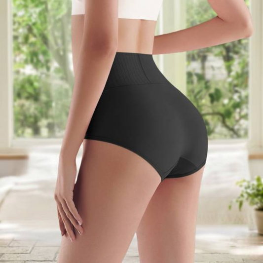 Culotte Gainante Taille Haute LUMIVA — Protection Discrète Toute la Journée.