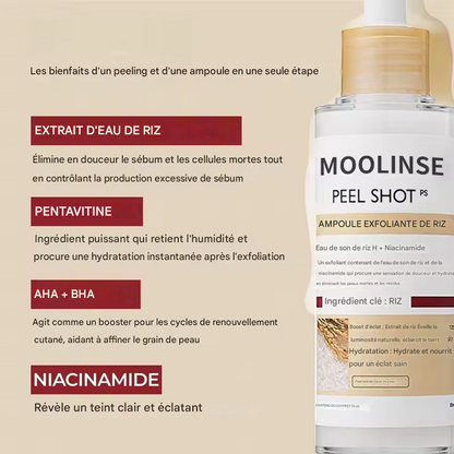 PeelShot™ – Duo Ampoules Réduisant les Pores