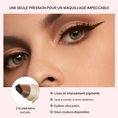 LinerFlip™ — Le Tampon Eyeliner Waterproof pour des Wings Parfaits en 5s