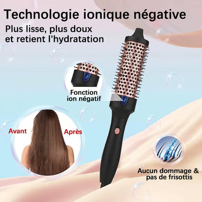 Volumina™ – Brosse Chauffante 5-en-1 Lissante