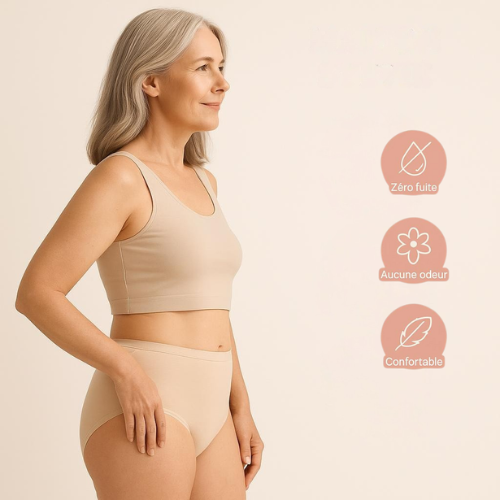 Éloria™ – Culotte Absorbante Élégante & Rassurante.