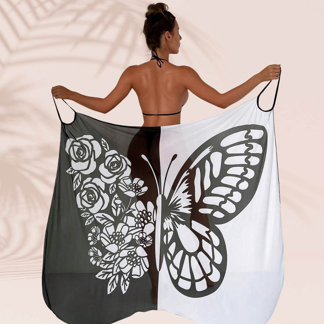 Voltive™ - Robe-Foulard Papillon | Légère, Élégante & Multi-styles