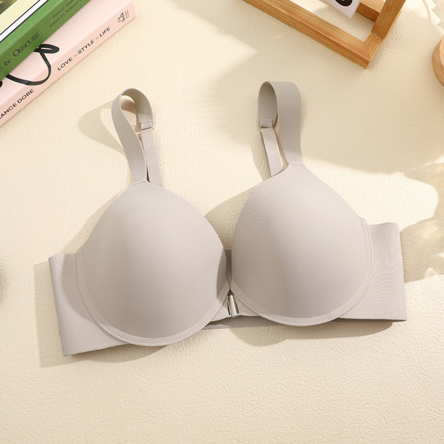 Soutien-gorge DouxLift™ à fermeture frontale — Confort tout-jour.