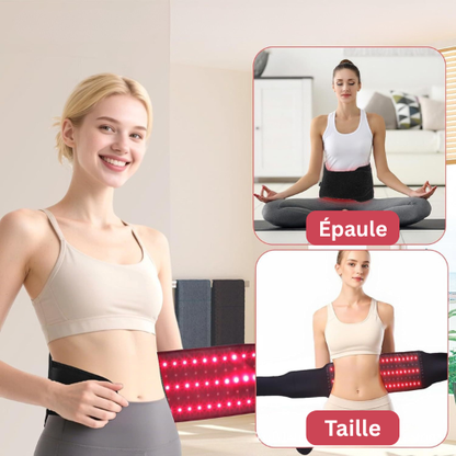 LumiRelief – Ceinture de Bien-Être à Lumière Douce