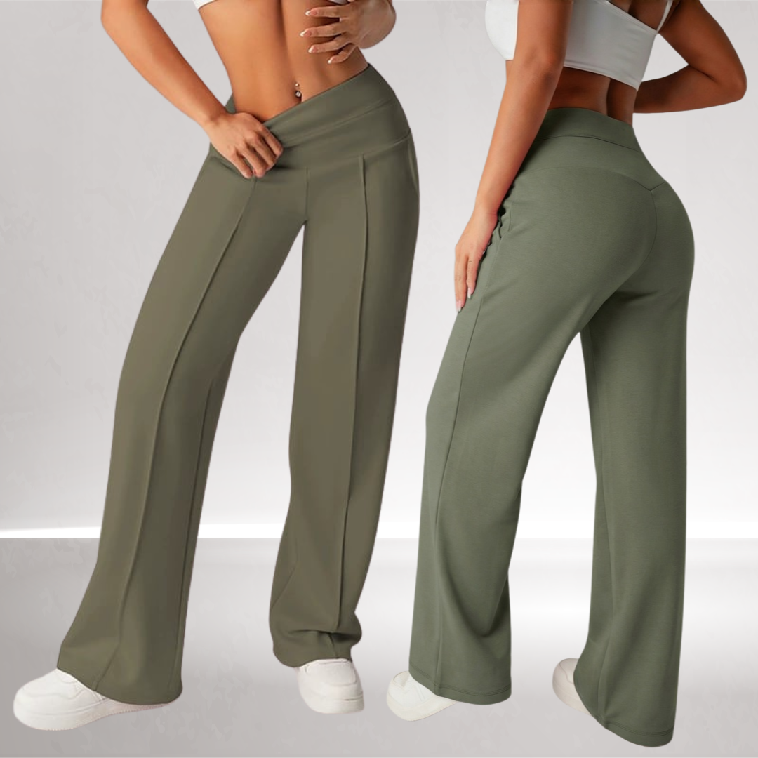 Lumia - Pantalon Fluide Élégance — Coupe Large