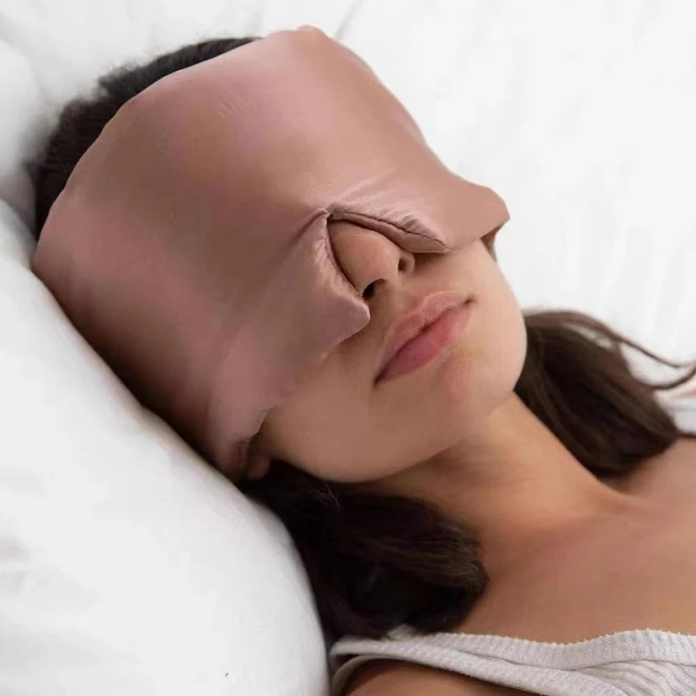 RêveSoie™ – Le Masque Doux en Soie pour un Sommeil Profond.