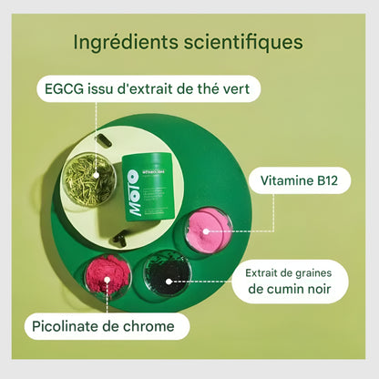 Moto - capsules stimulant le métabolisme